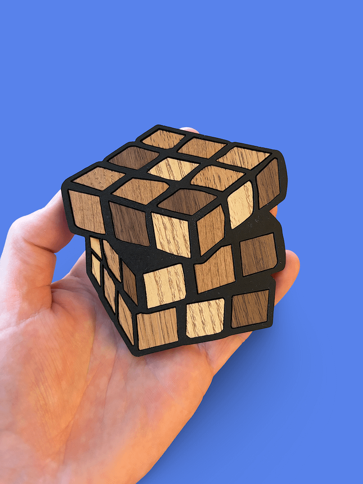 Rubix Cube Magnet product image (2)
