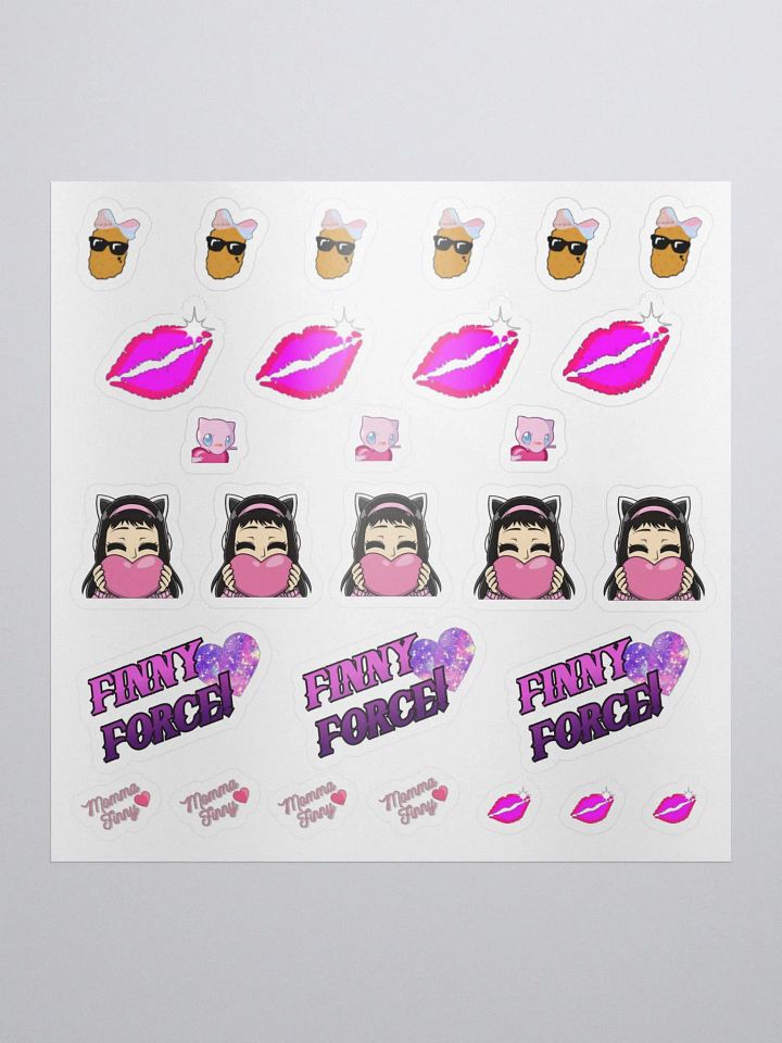 Mix and Match Finny Emote Stickers! product image (1)