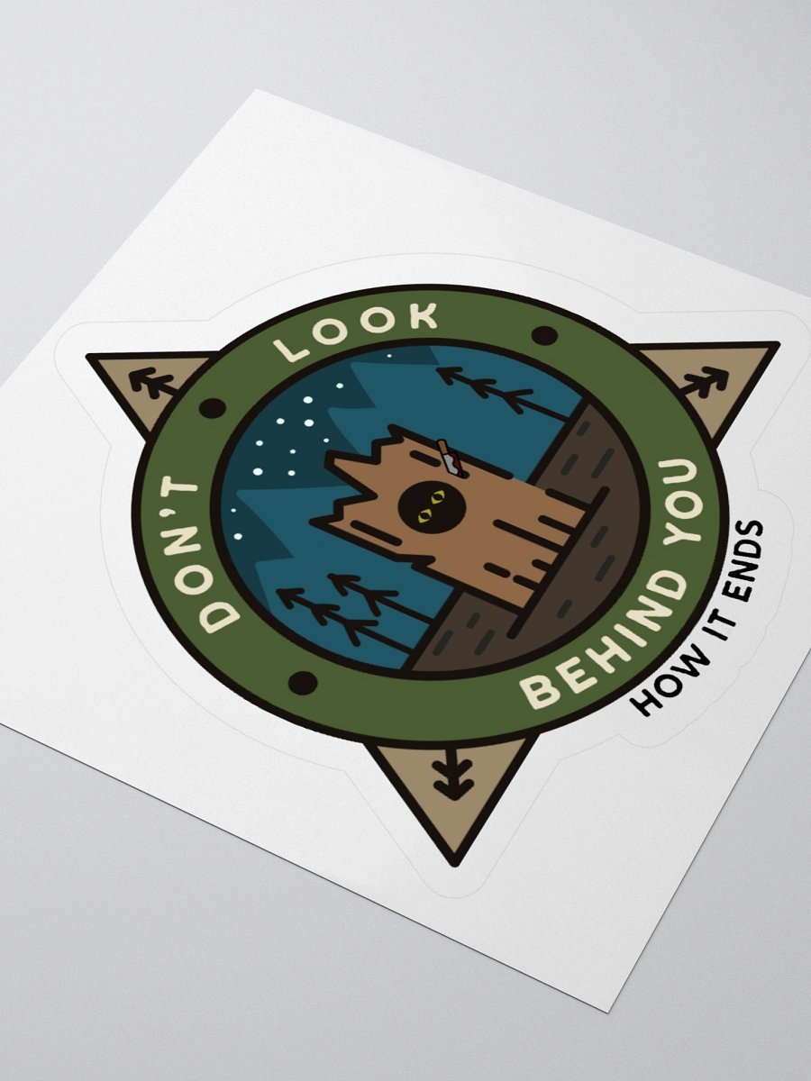 DON'T LOOK Sticker product image (3)
