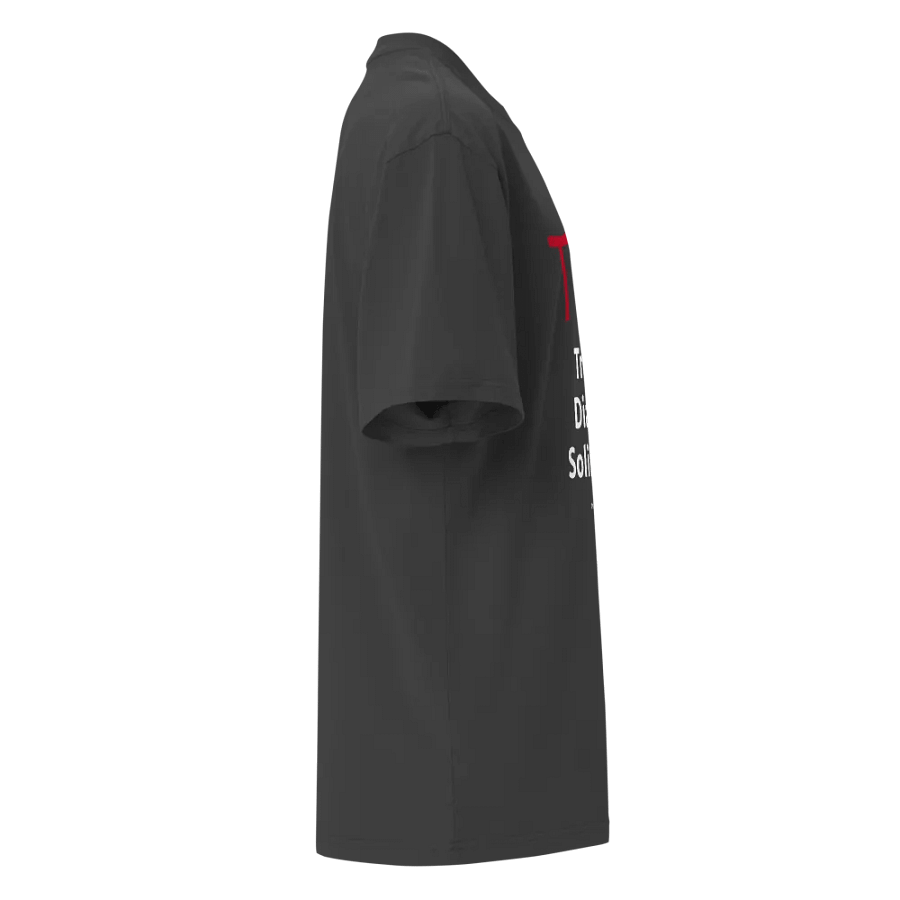 TDS Trump's Diarrhea Soliloquies - Oversized Faded Tee product image (3)