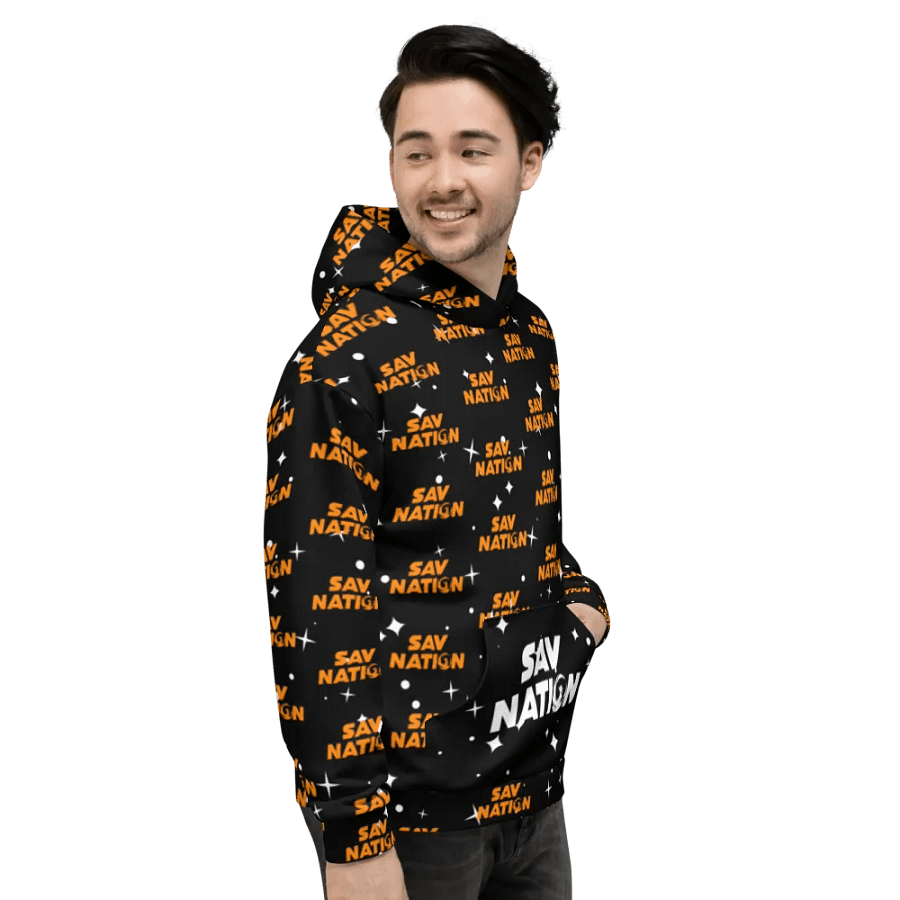 Sav Nation All-Over Print Hoodie product image (9)