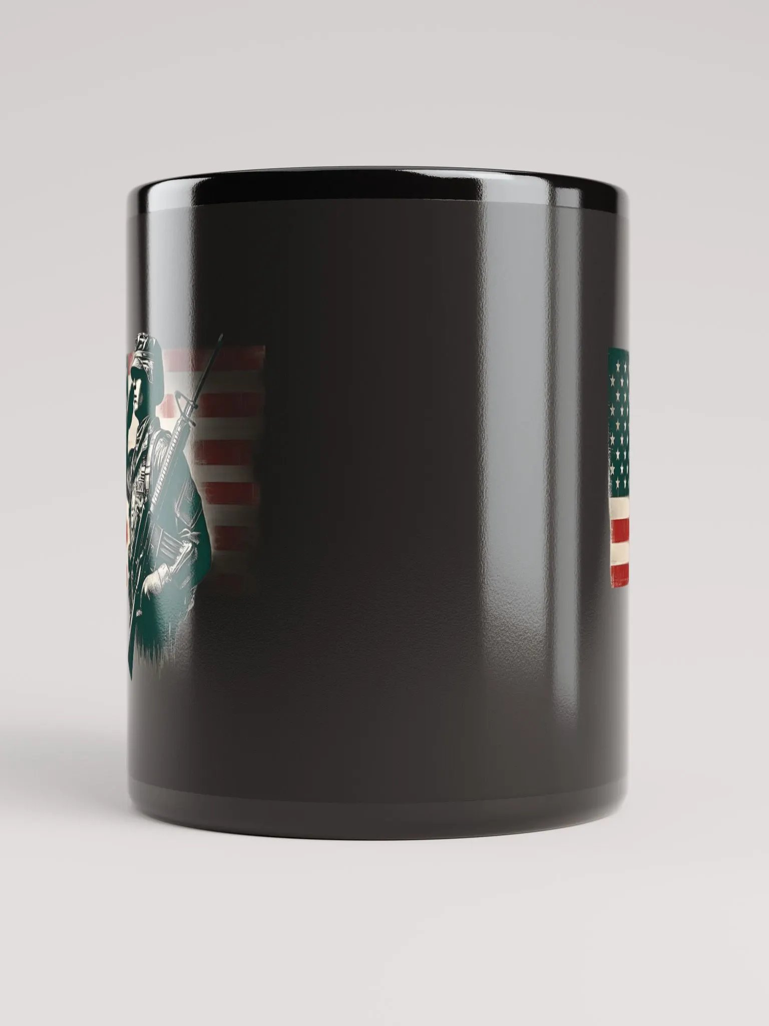 Saluting Soldier - Proud USA Patriotic Tribute Vintage Mug product image (10)