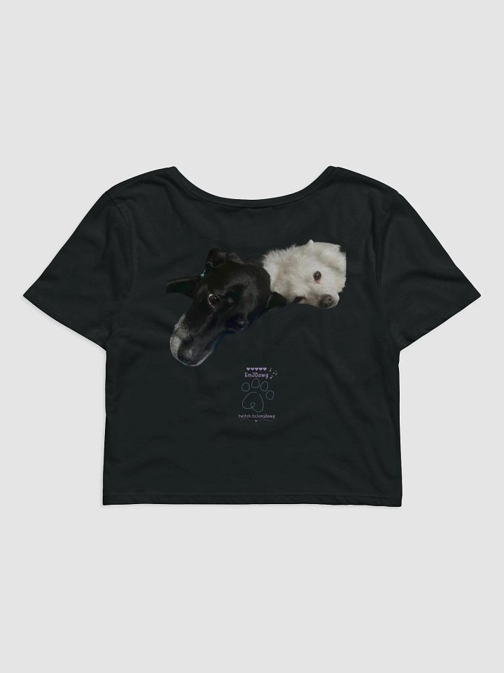 EmJDawg Starry FaceOFF Crop Tee (w/Pupper Peekaboo) product image (4)