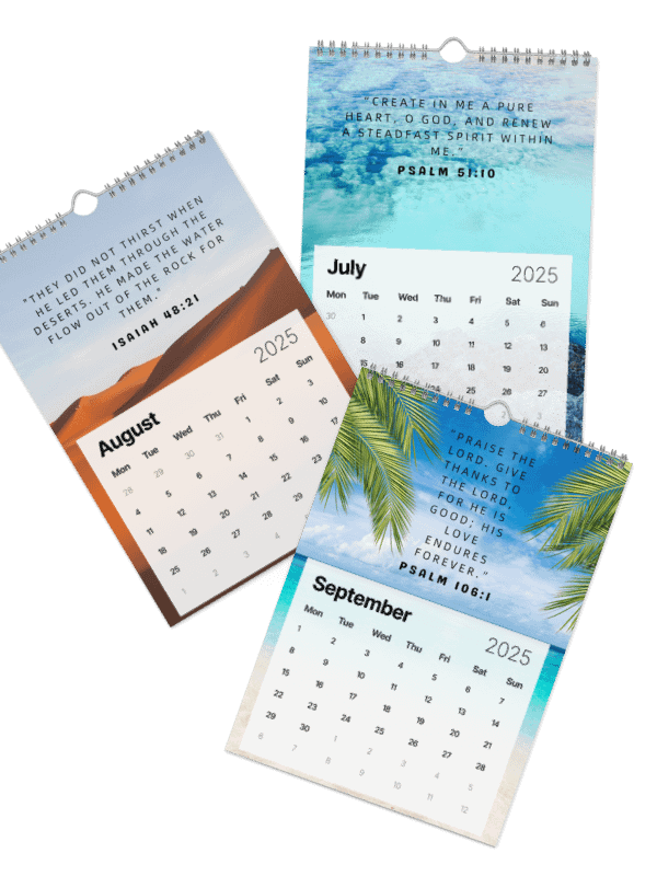 2025 Wall Calendar: The Heavens Declare the Glory of God product image (4)