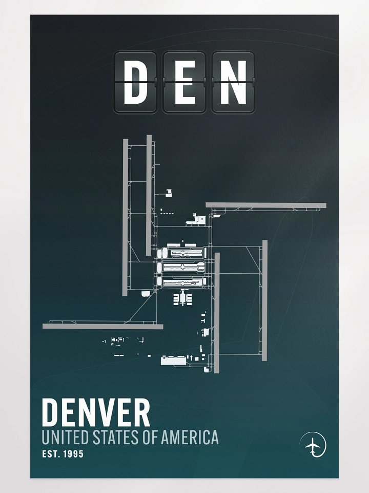 Denver DEN Poster product image (1)