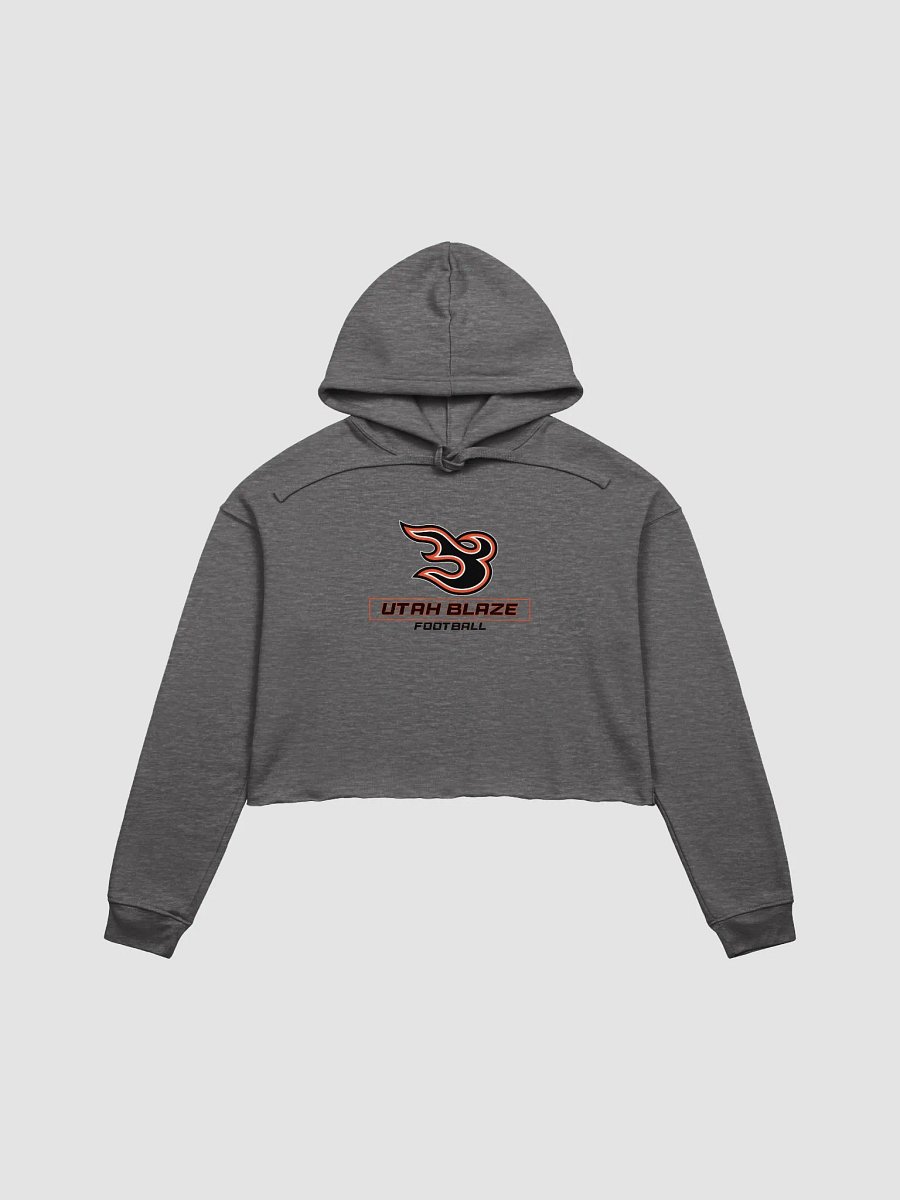 Utah Blaze Women's Crop Hoodie by Canvas product image (1)