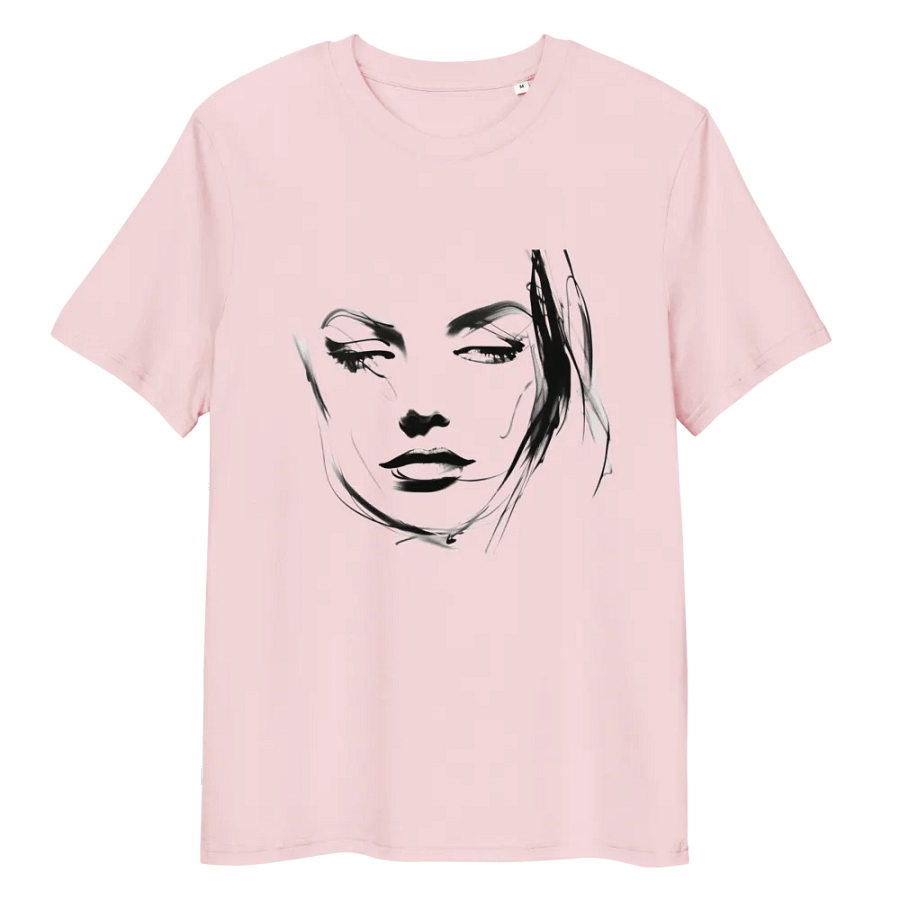 Glam Face Organic Tee product image (12)