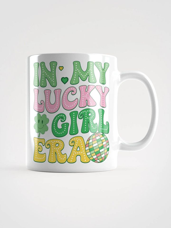 Lucky Girl Era White Glossy Mug product image (1)