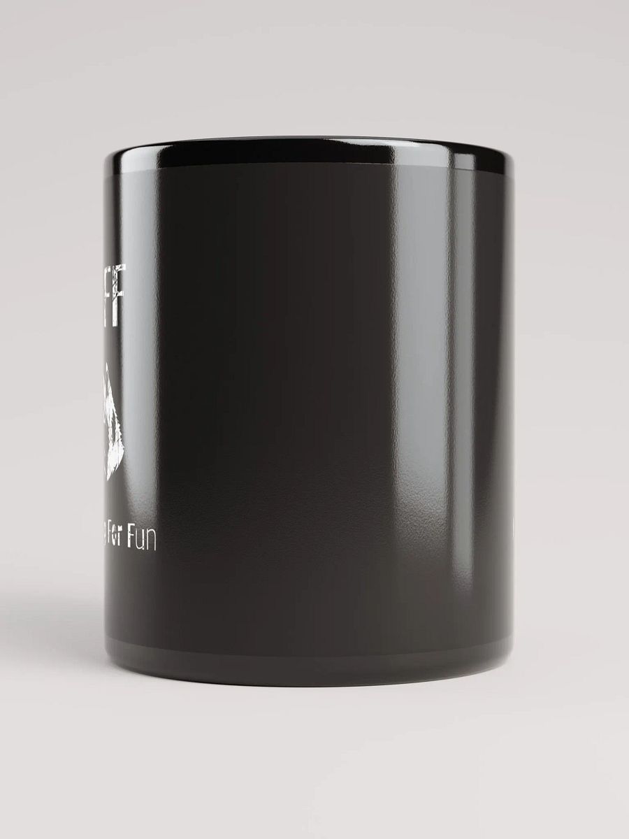 Siberian husky BFF Barking for fun, noisy dog, funny pun, cute joke, ambidextrous right-handed left-handed tea coffee mug product image (5)