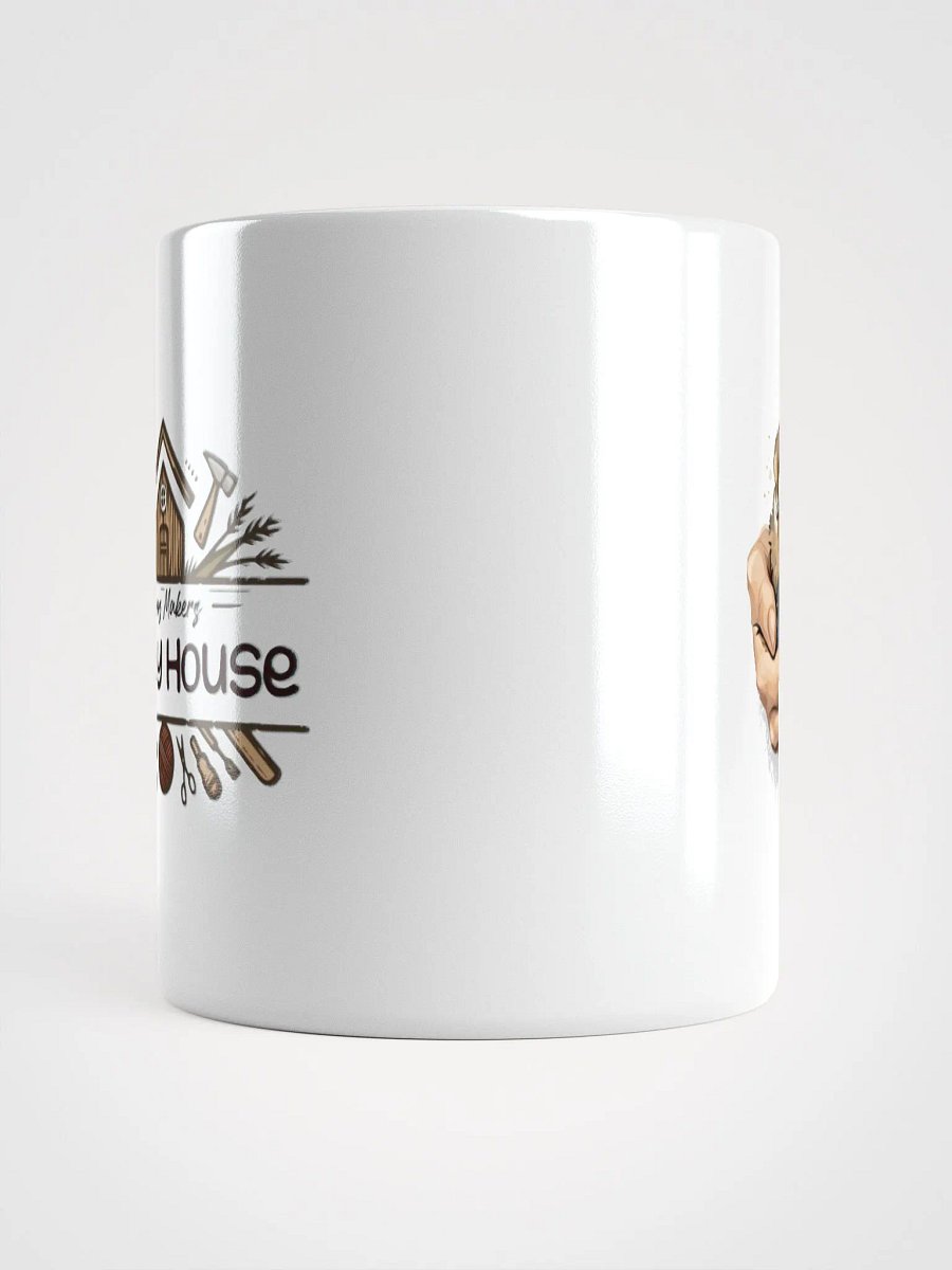 Handful of Fluff | Glossy White Mug product image (5)