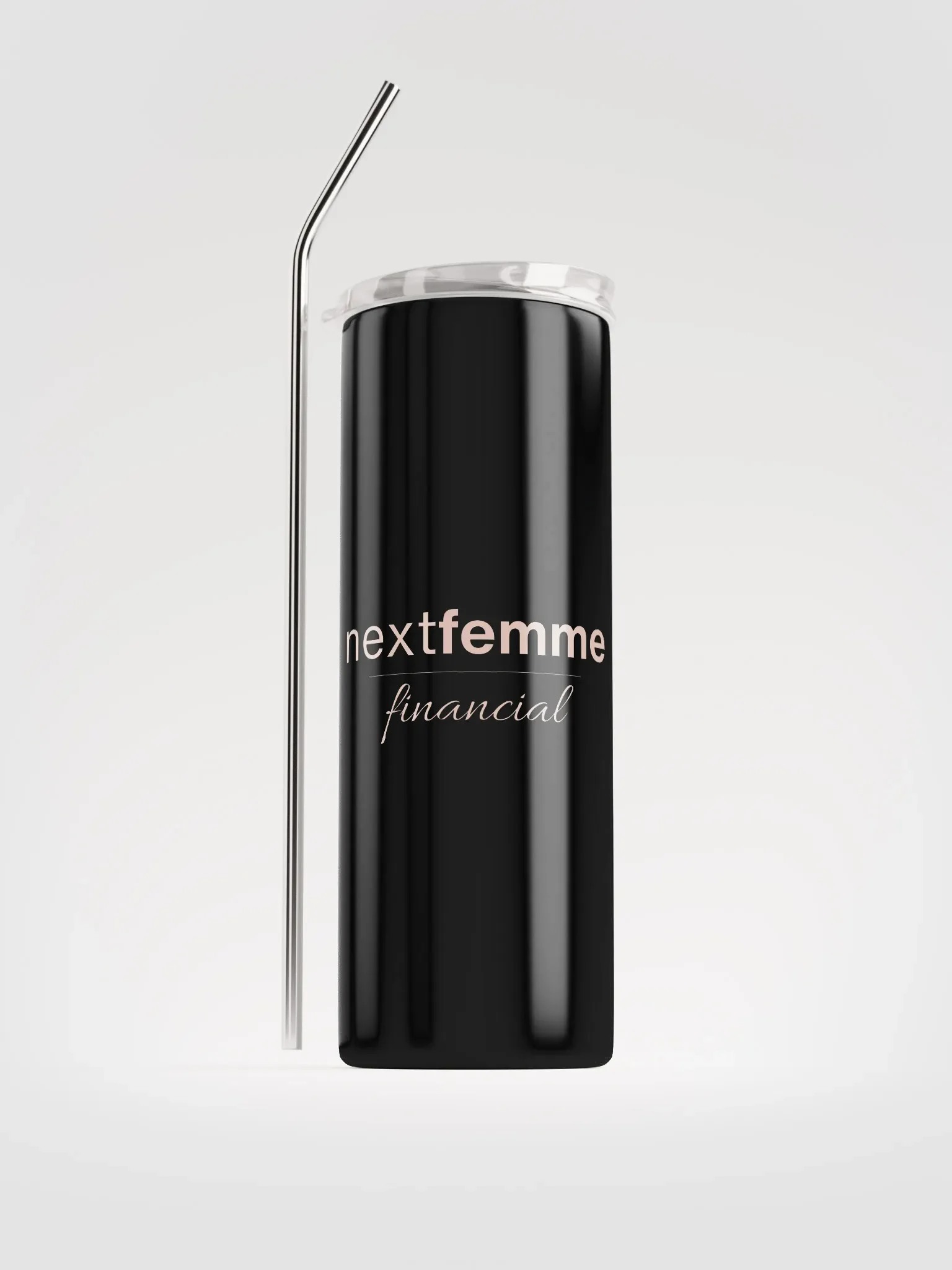 Eco-Friendly Tumbler with Pink Logotype product image (1)