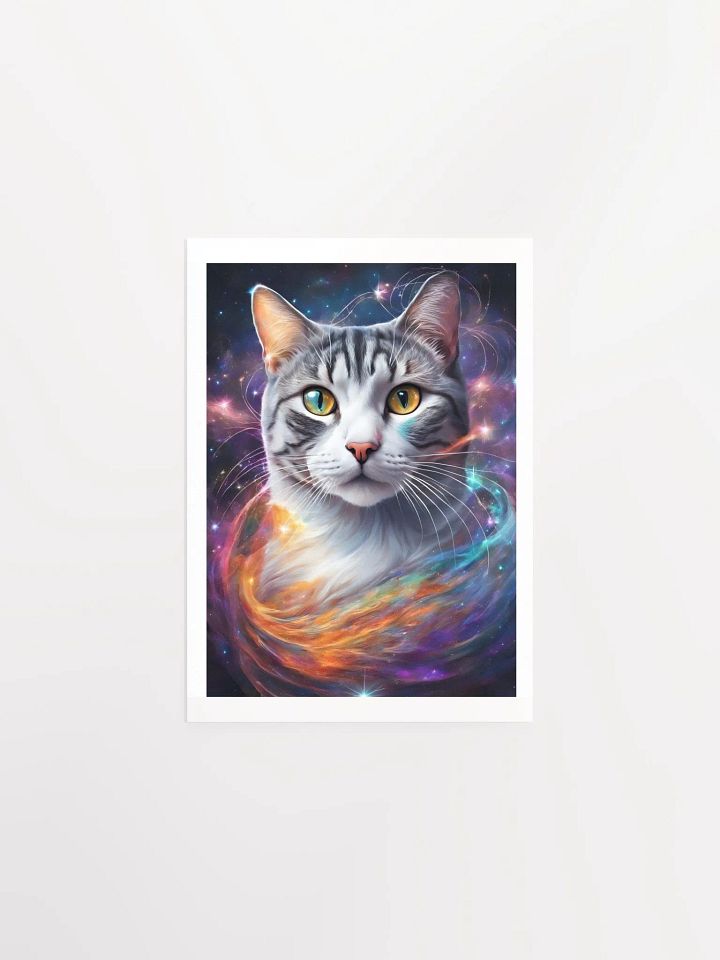 Cosmic Cat Fantasy Poster product image (5)