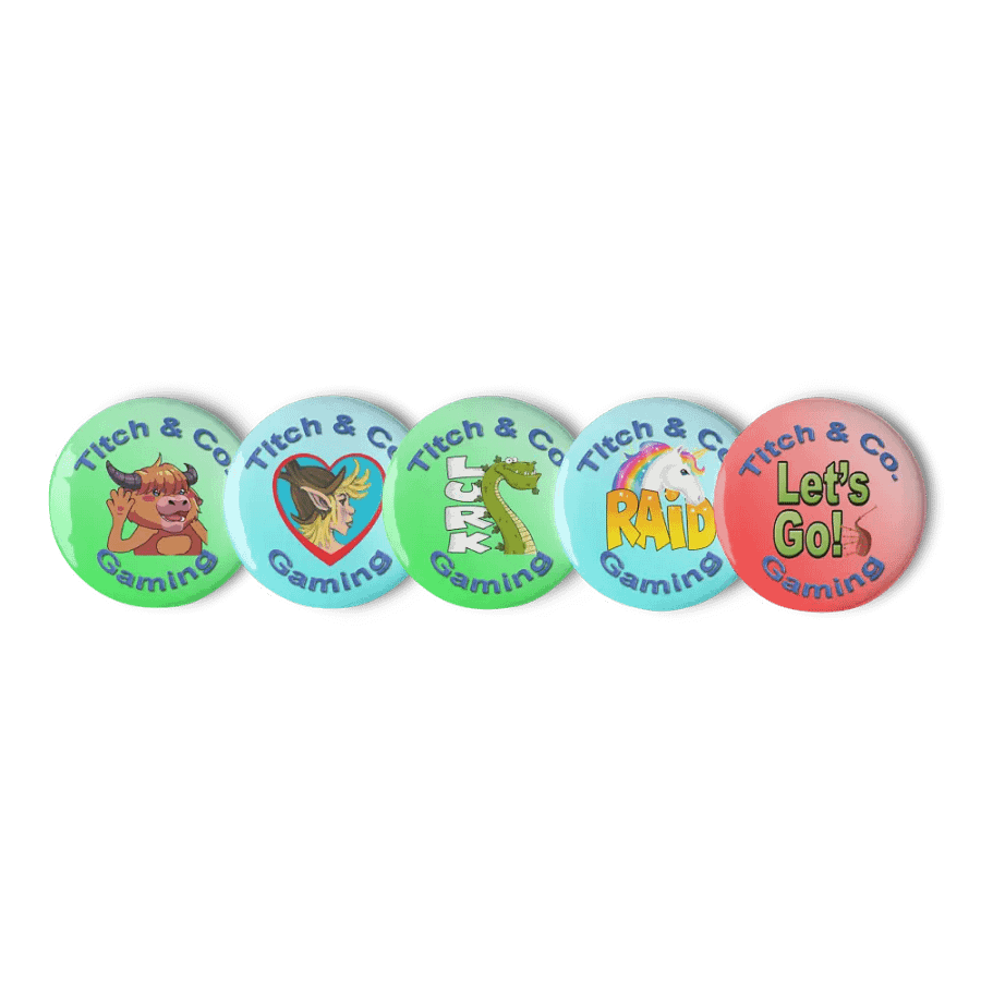 TitchAndCo emote badges/pins product image (1)