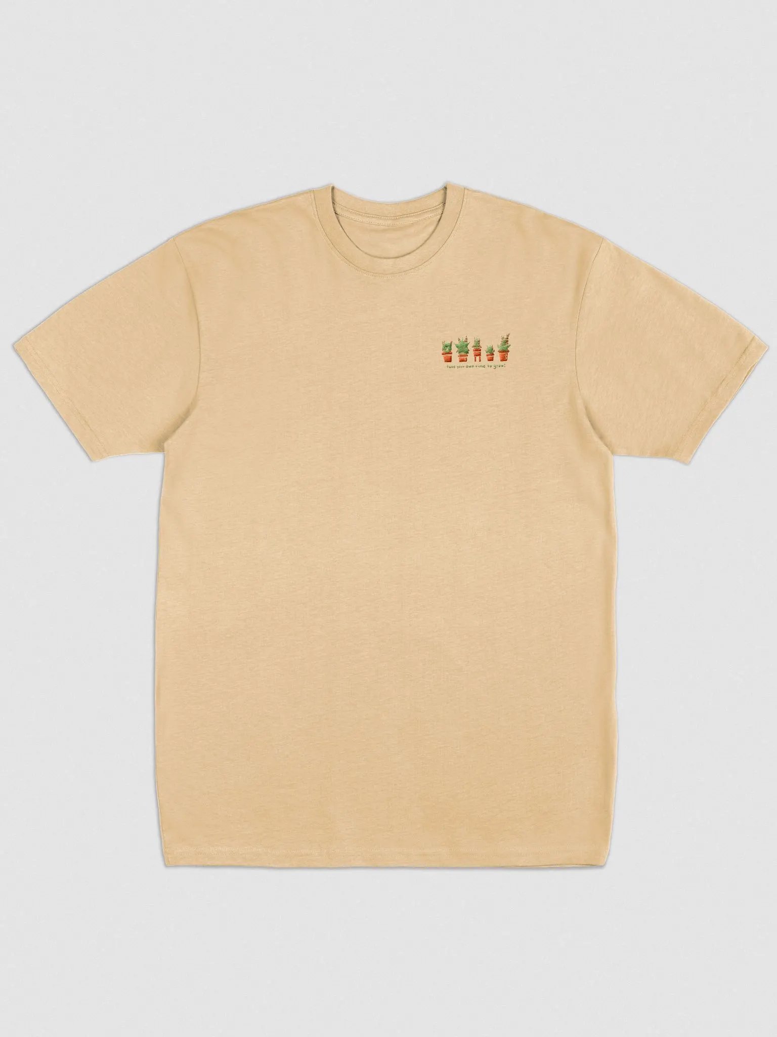 TAKE YOUR OWN TIME TO GROW T SHIRT product image (2)