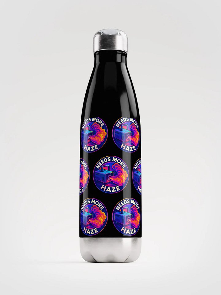 Theatrically Jerry: Needs More Haze Stainless Steel Water Bottle product image (1)