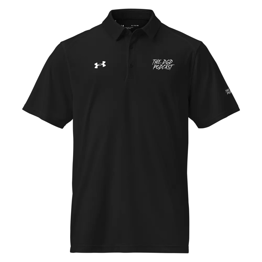 The DGD Podcast Logo Performance Polo product image (1)