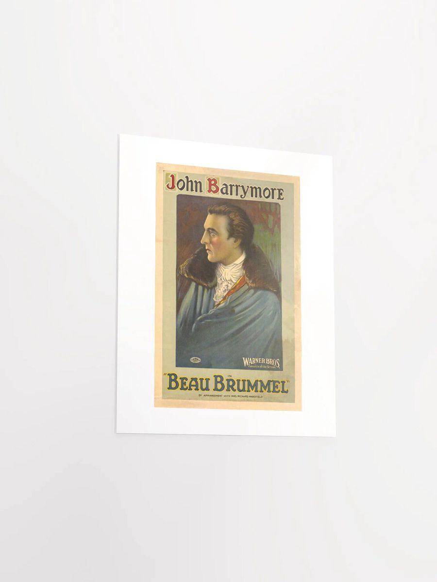 Beau Brummel (1924) Poster - Print product image (3)