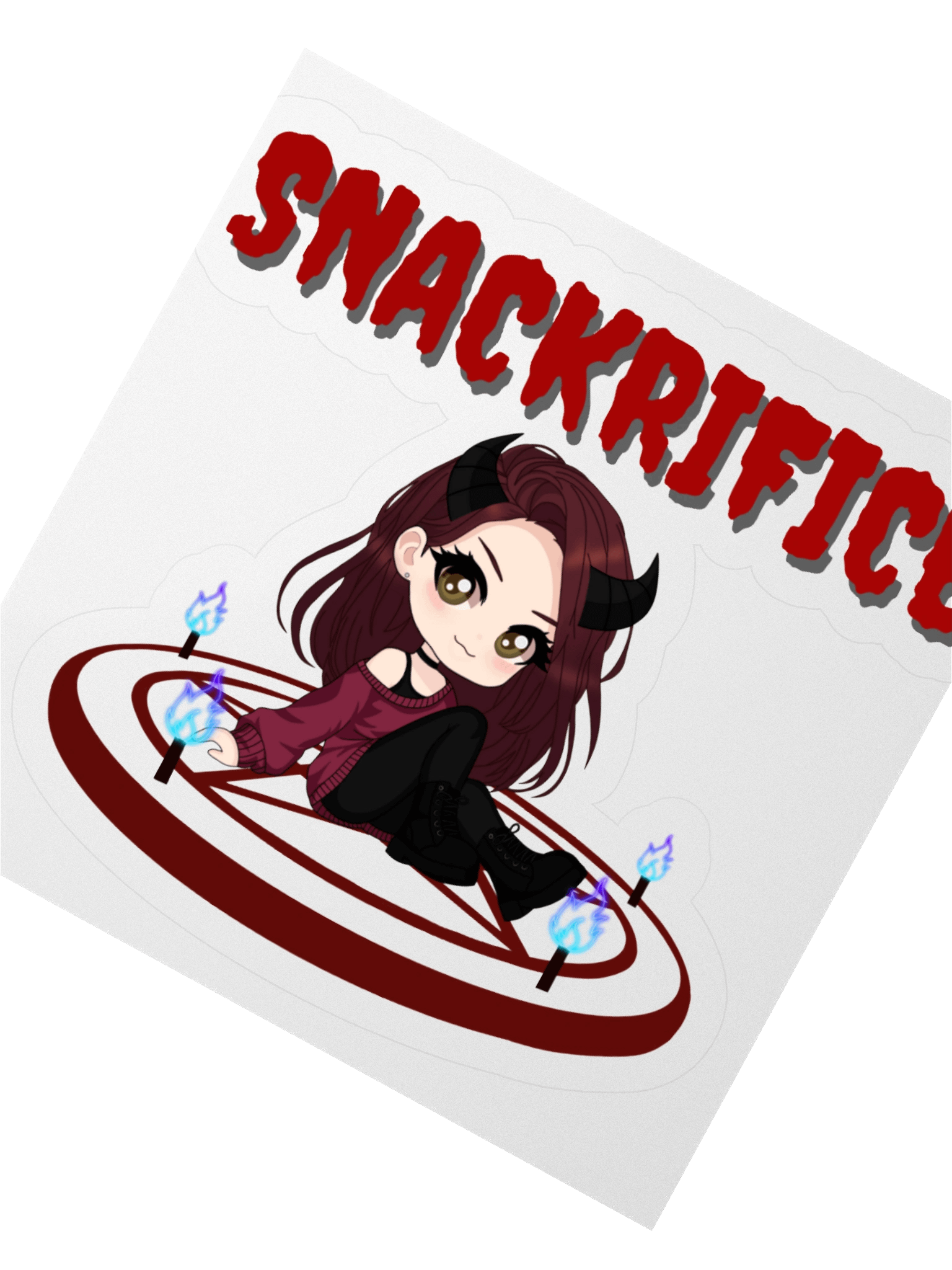Snackrifice Chibi Kiss Cut Stickers product image (6)