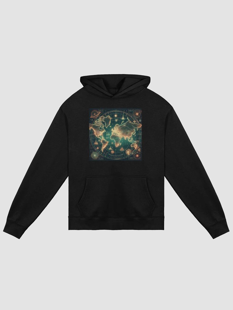 Luminary World Map Oversized Hoodie product image (2)