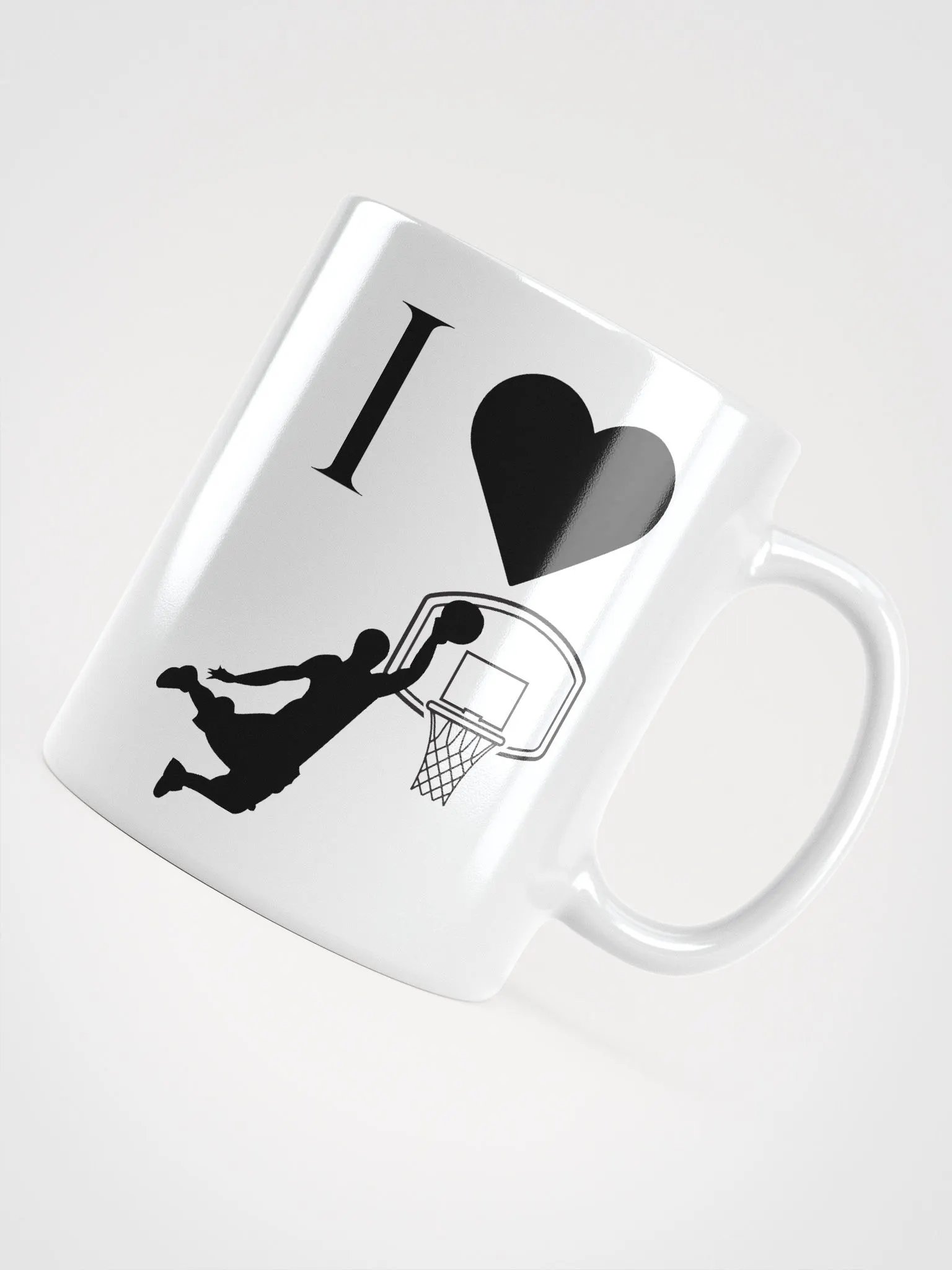 I ❤️ Basketball Mug product image (4)