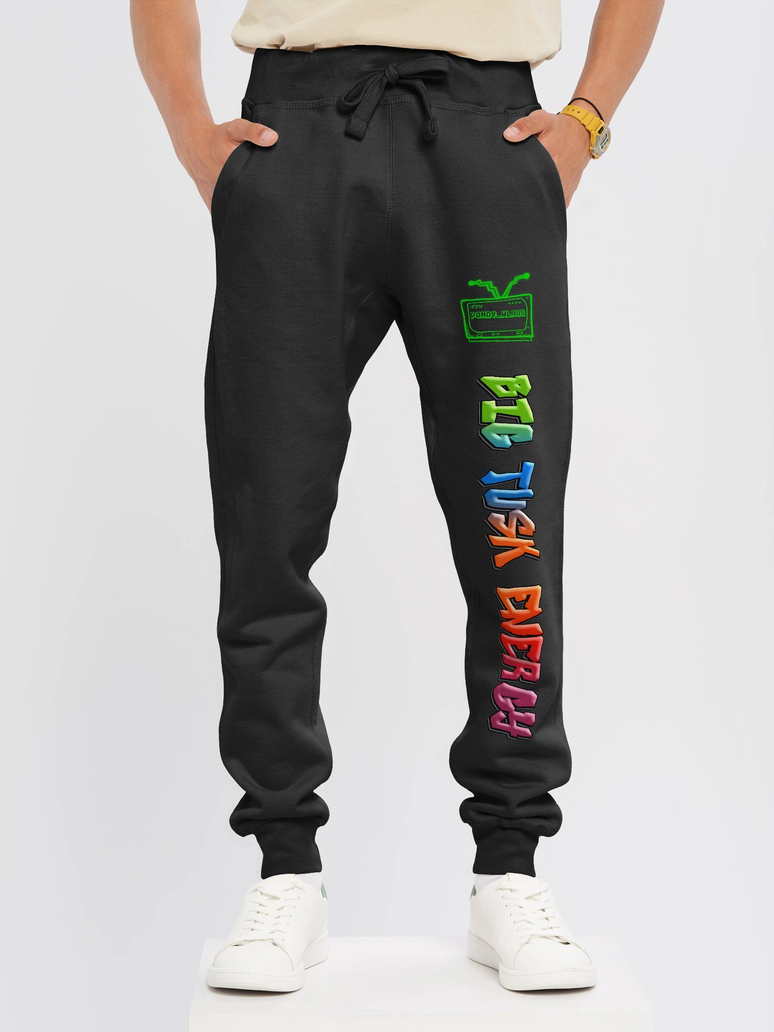 Big Tusk Energy Graffiti Joggers product image (15)