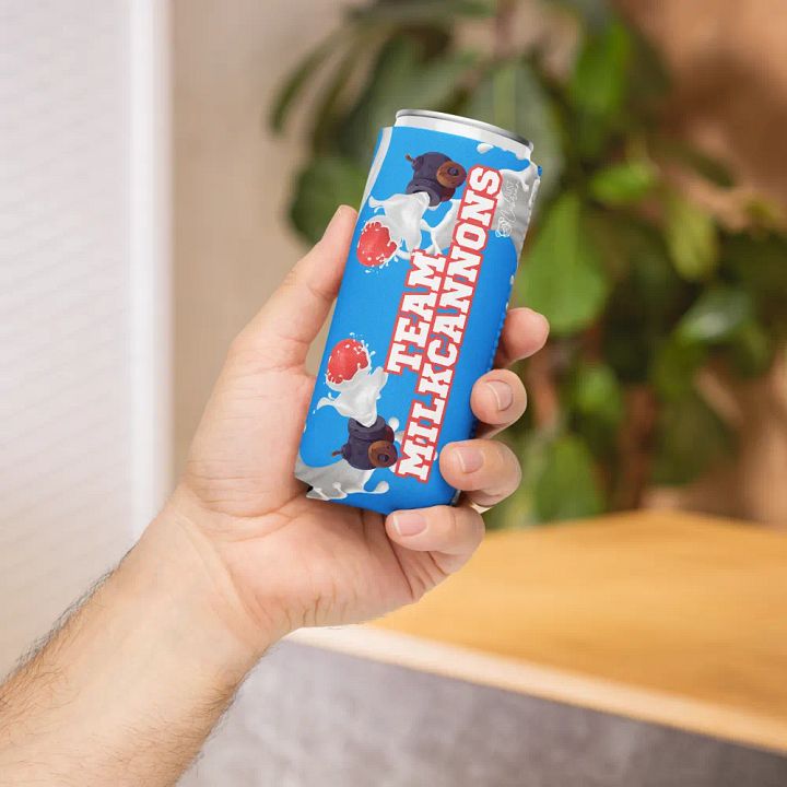 Team MilkCannons Slim-Coozie product image (1)