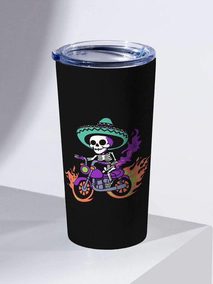 Bone to be Wild Colorful 20oz Stainless Steel Tumbler product image (2)