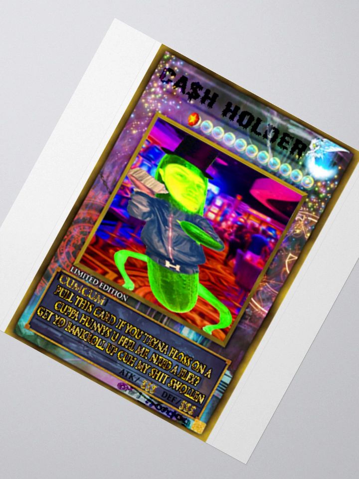 CA$H HOLDER Sticker product image (2)