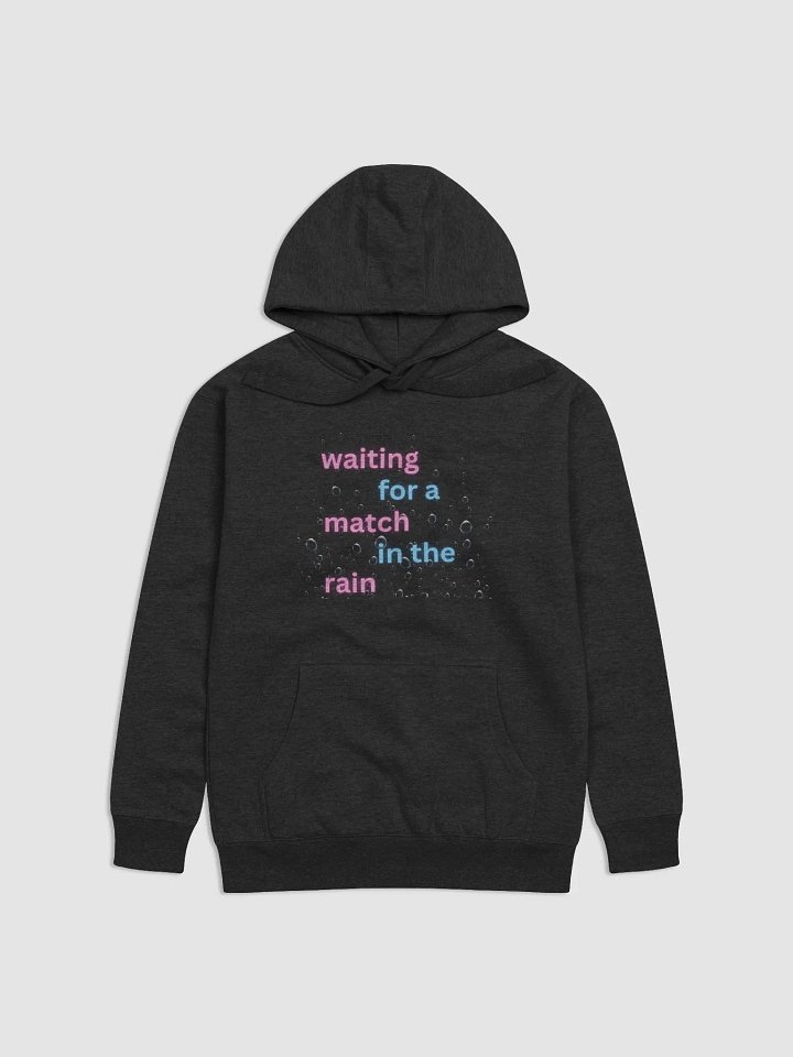 unisex waiting for the match in the rain sweatshirt. product image (1)