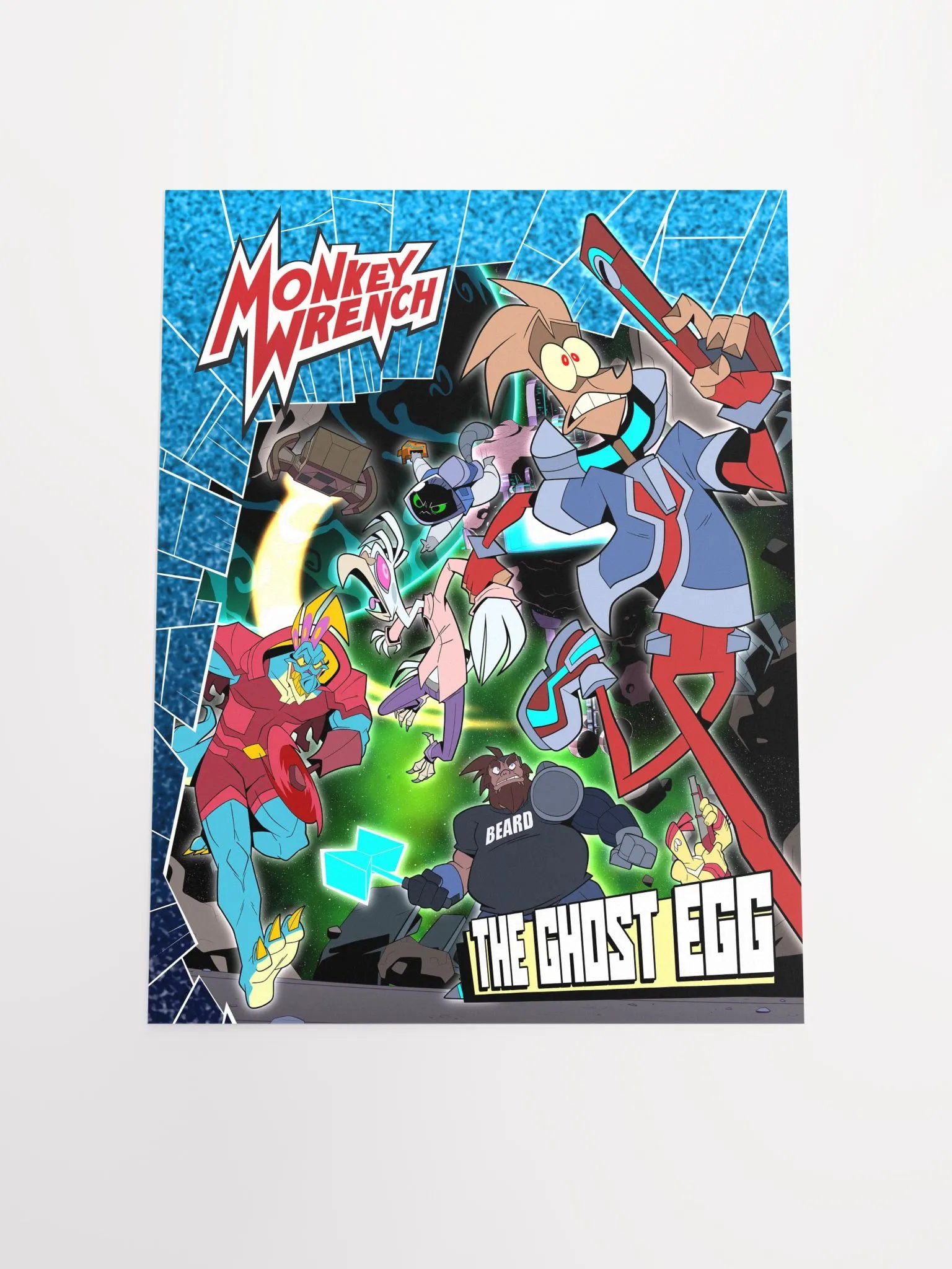 Monkey Wrench - Ghost Egg Poster product image (4)