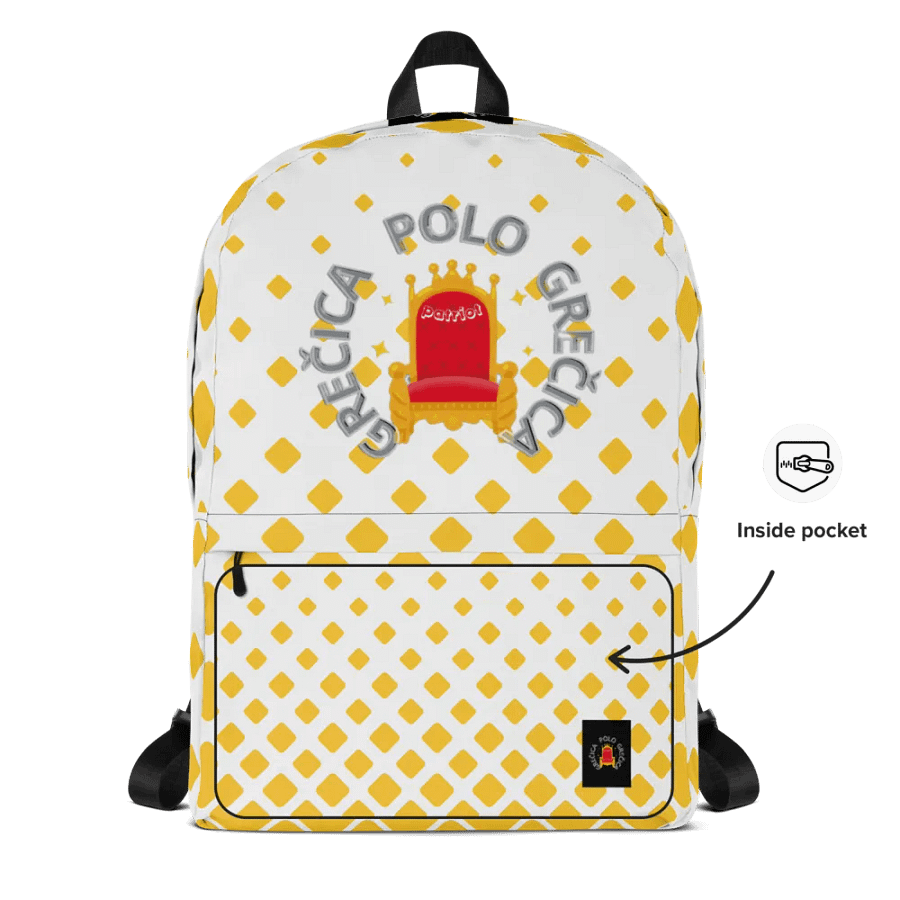Lakers Logo All-Over Print Backpack product image (6)