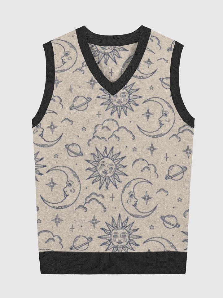 Dreamy Light Knitted V-Neck Vest product image (1)