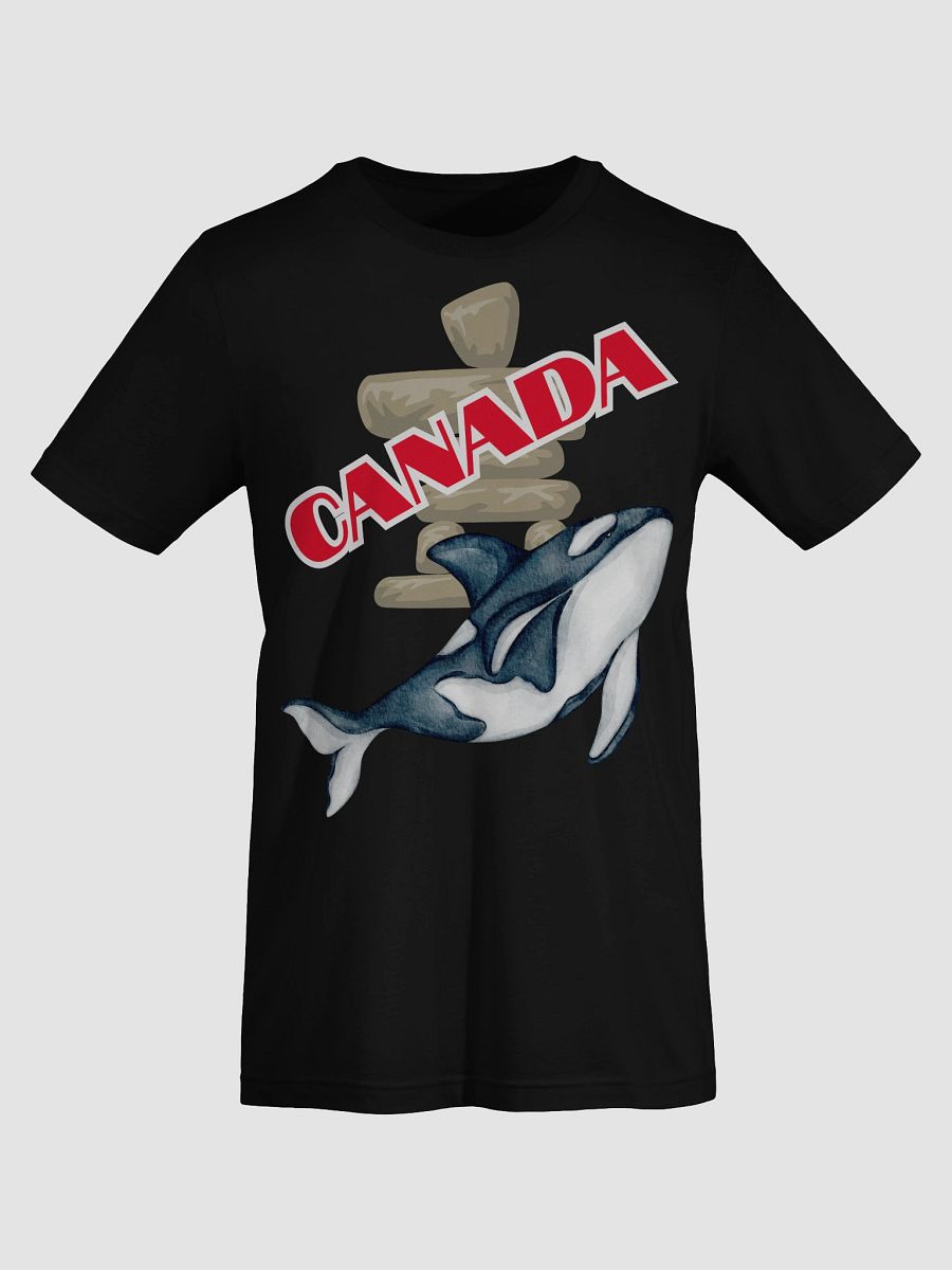 Canadian Orca Inukshuk T-Shirt product image (44)
