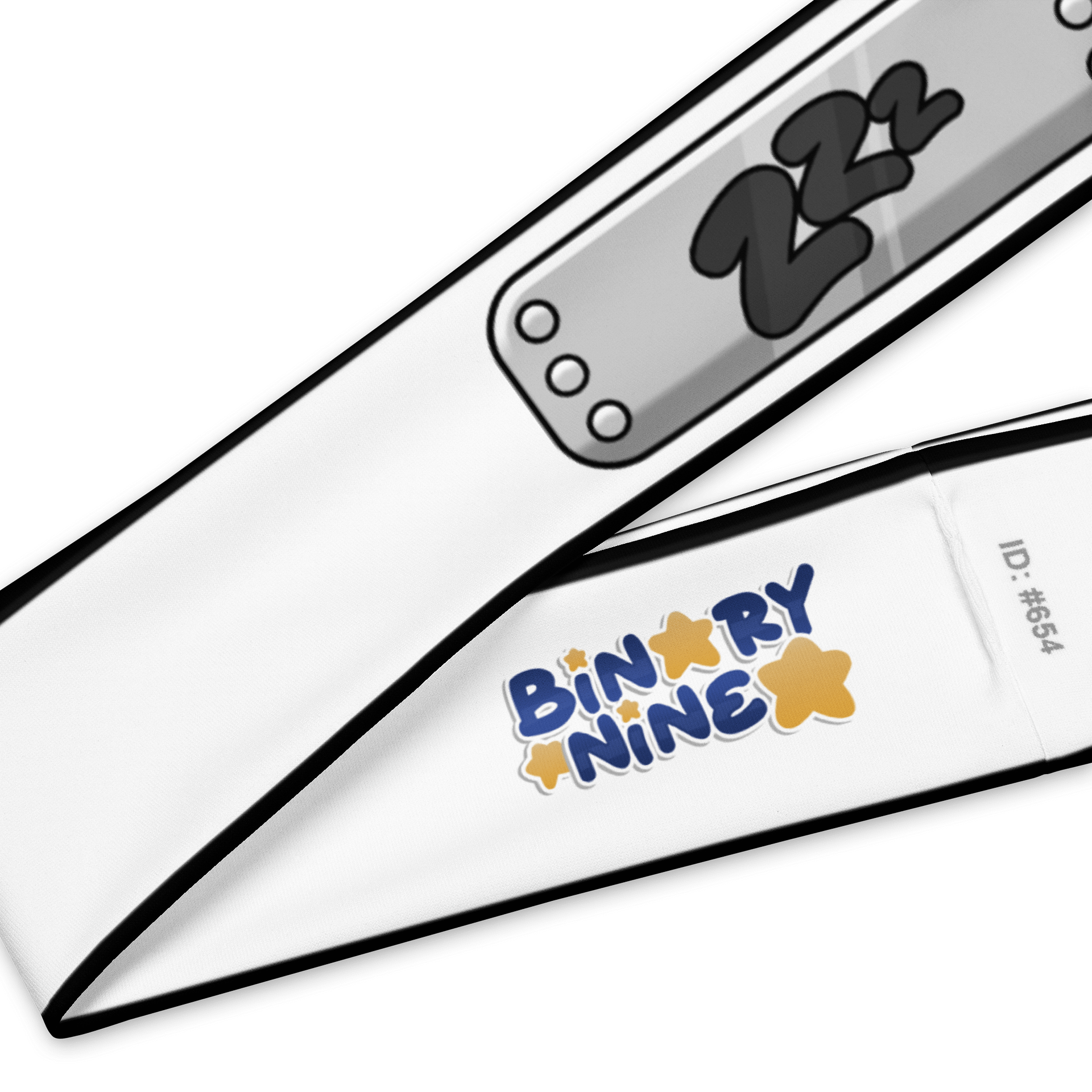 White Sleepy Agent Headband product image (3)