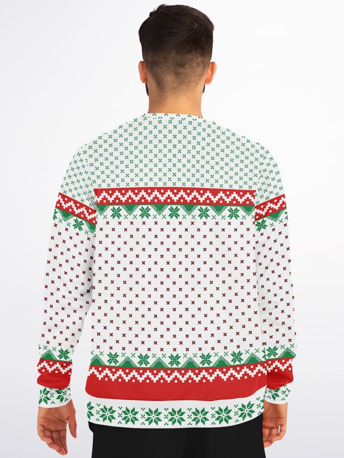 "I'll Be Fit For Christmas" Sweatshirt | Funny Gym Kettlebell Holiday Sweater | Fitness Lover Christmas Party Outfit product image (4)