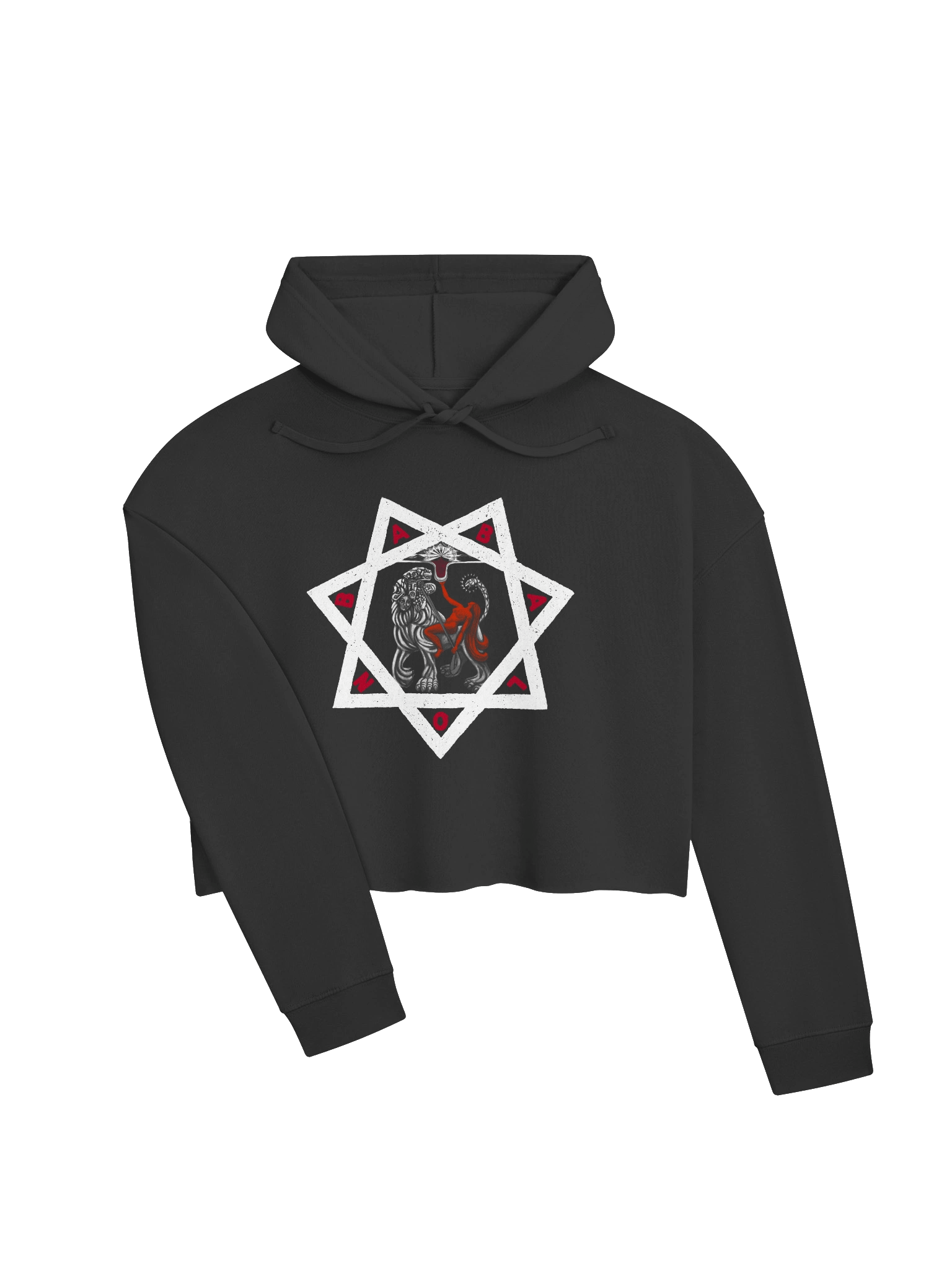 Scarlet Woman Cropped Hoodie product image (6)