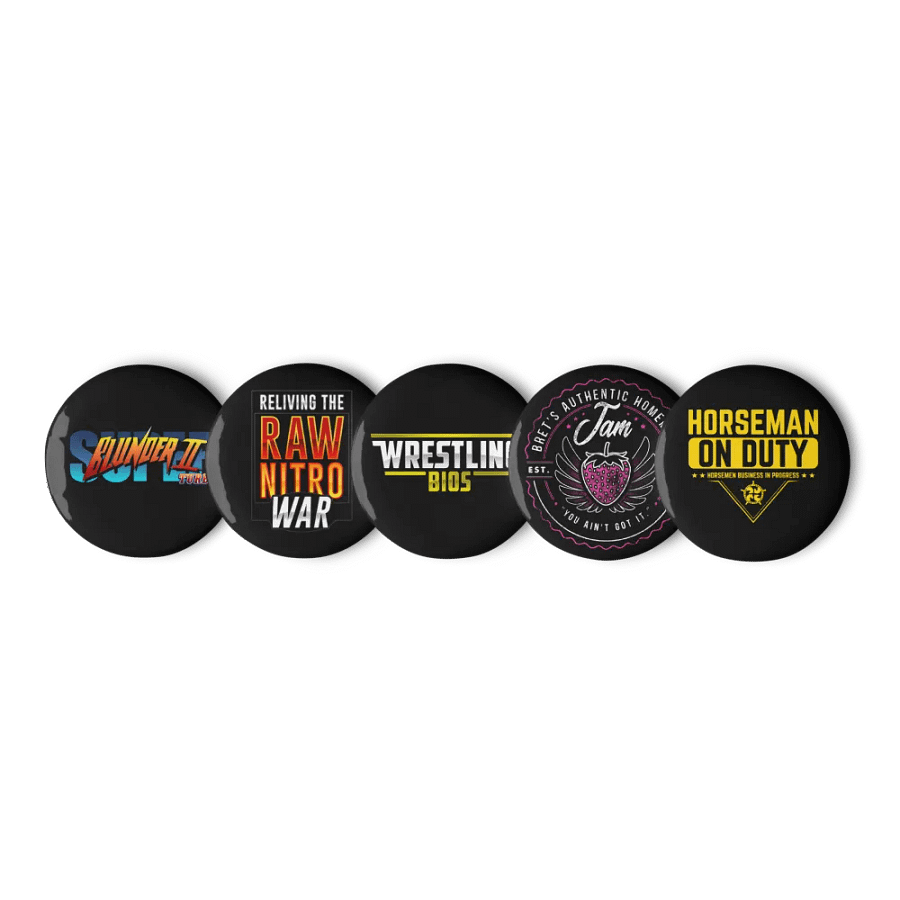 Wrestling Bios Pin Set product image (5)