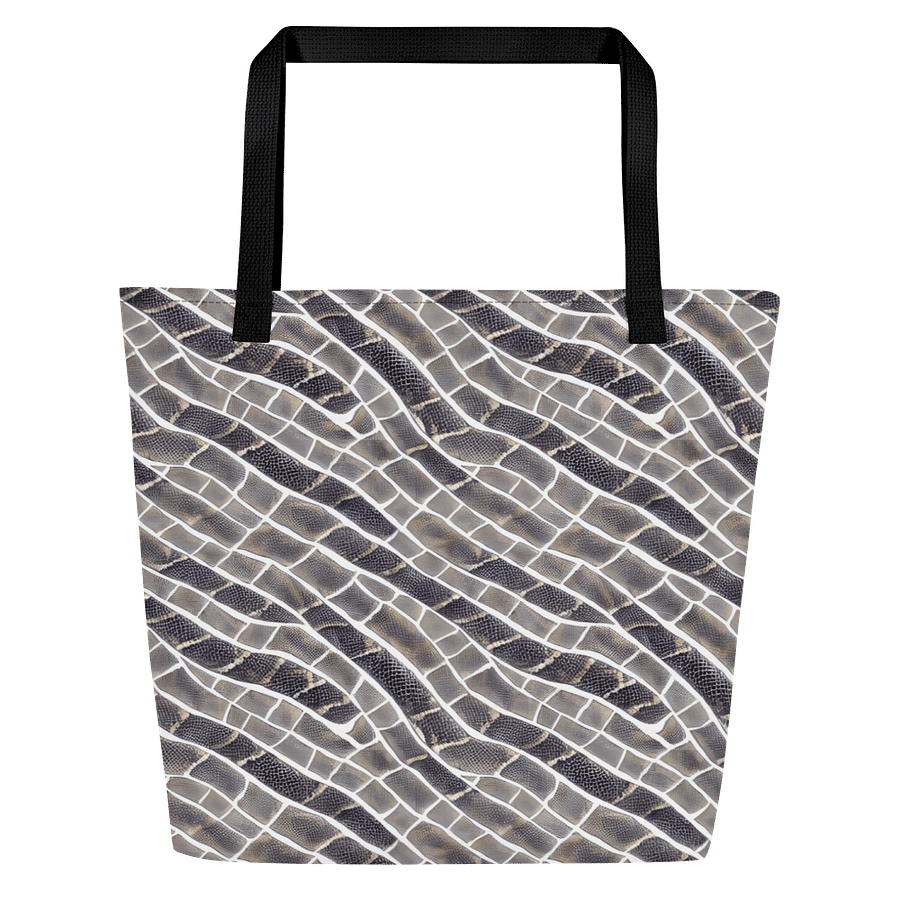 Grey Snake Skin Bag product image (1)