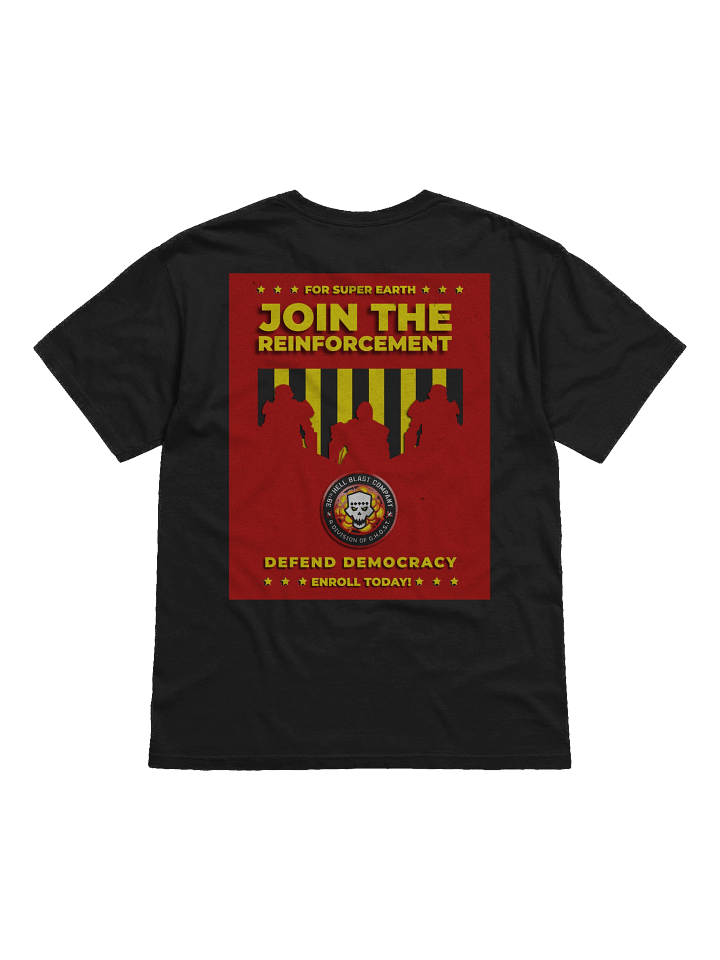Hell Blast Recruitment Poster T-Shirt product image (2)