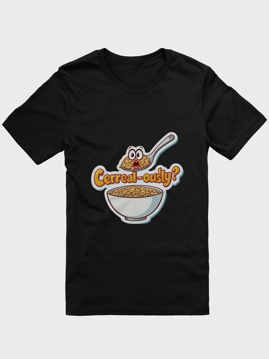 Cerreal-ously? Cartoon Cereal T-Shirt product image (6)