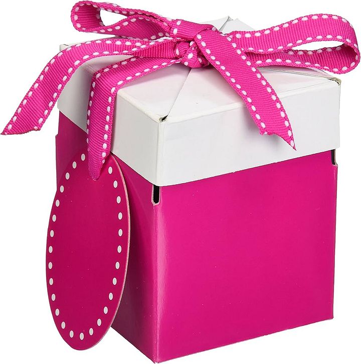 Eco Giftalicious Pop-Up Gift Box with Ribbon and Tag product image (1)