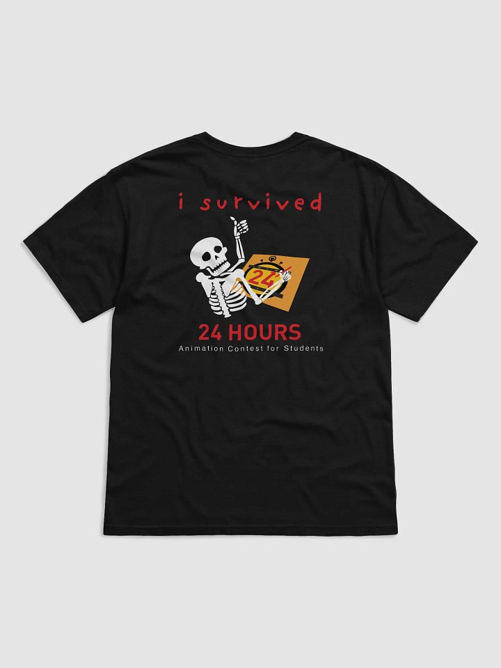I Survived 24HOURS [Back Skelly]- Heavyweight product image (2)