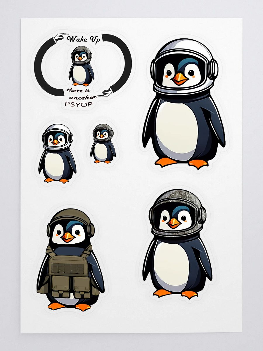 Penguin Sticker set product image (3)