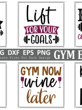 Gym Quotes Designs Bundle product image (2)