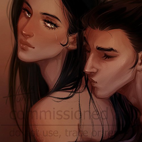 commissioned art - please do not use, trace or repost on other platforms

This one has two variants, since client asked for l...