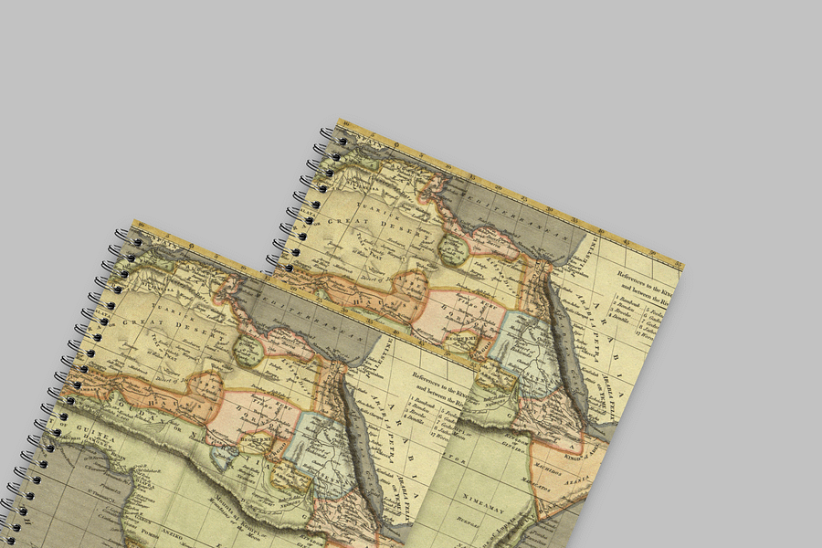 World Traveler Notebook Cover: South Atlantic Ocean product image (6)