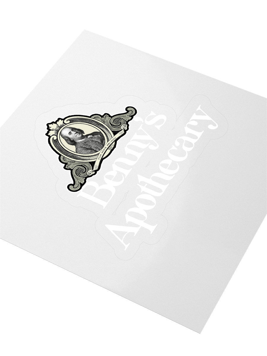 Benny's Apothecary Kiss Cut Sticker product image (3)