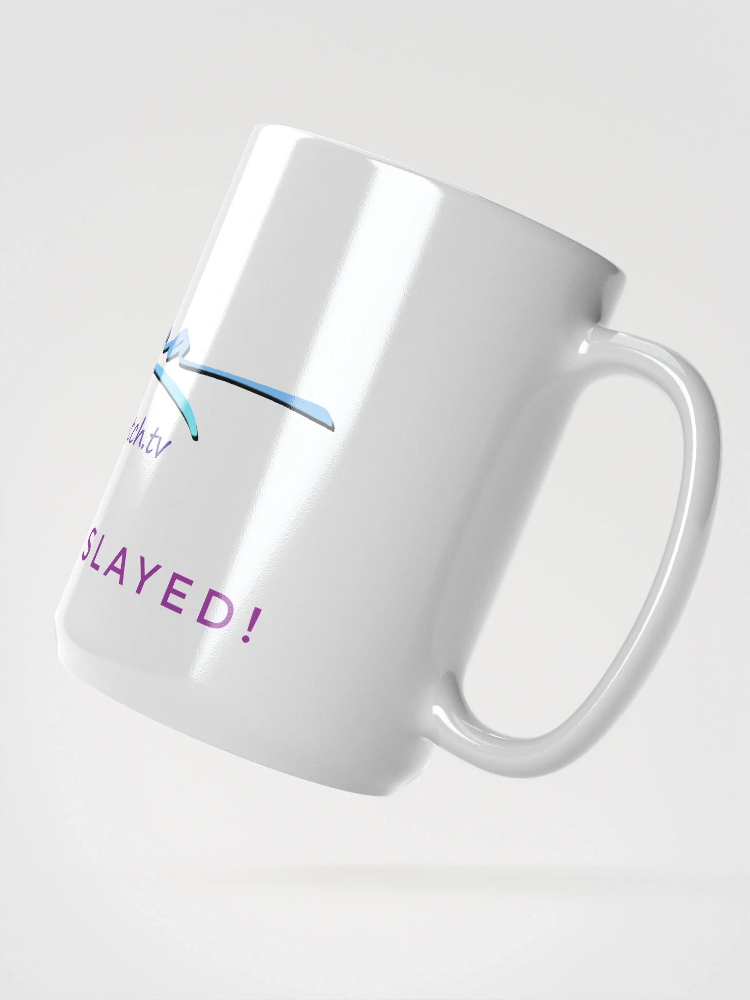 SLAYNA Ombre Large 15 oz White Mug product image (4)