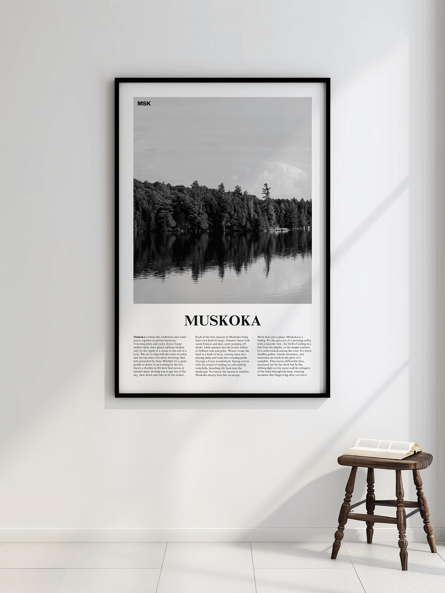 Muskoka 01 Newspaper Poster product image (2)