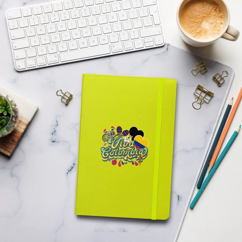 Viva Colombia Hardcover Yellow Journal product image (7)